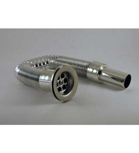Arçe Lavabo Sifonu Metal Görünümlü