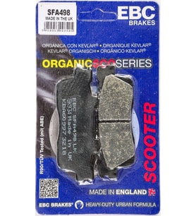 Ebc Sfa498 2014-2020 Kawasaki J 300 Uyumlu Arka Fren Balatası Organik Balata