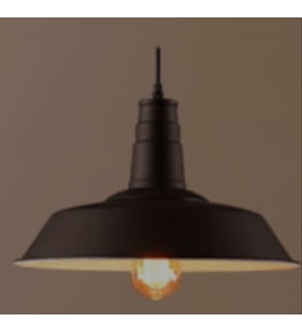 MYLİGHTS  RETRO  RUSTİK METAL SARKIT AVİZE SİYAH  İÇİ BEYAZ