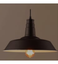 MYLİGHTS  RETRO  RUSTİK METAL SARKIT AVİZE SİYAH  İÇİ BEYAZ