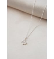 Elika Silver Kadın Kelebek Model 925 Gümüş Kolye