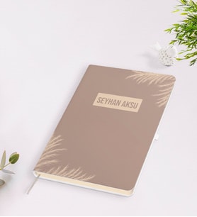 Kişiye Özel İsimli Beyaz Defter-51