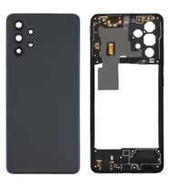 Samsung Galaxy A32 - SM-A325F FULL Kasa Arka Kapak Takım SİYAH