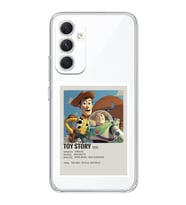 Samsung Galaxy A25 Uyumlu Toy Story Minimalist Poster Desenli Şeffaf Telefon Kılıfı