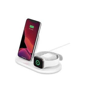 Belkin Boost?charge™ 3'ü 1 Arada Apple Ürünleriniz Için Kablosuz Şarj Cihazı - Outlet