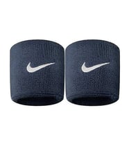 Nike Swoosh Wristbands 2 Pk Obsidian/white Osfm,one Size/5 (Çok Renkli)