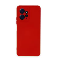 Xiaomi Redmi Note 12 4g Kılıf Nano İçi Kadife Silikon - Kırmızı