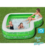 Havuz Oturaklı Yeni Model Yeşil Renk 231 Cm x 51 Cm - Mavi Su Dünyası