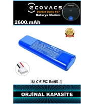 Ecovacs Deebot Ozmo 937 2600mAh Robot Süpürge Bataryası - Gerçek Kapasite, Maksimum Güvenlik