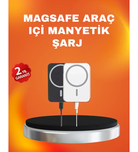 Akıllı Koruma Sistemli Magsafe Araç Tutucu İphone 12/13/14 Uyumlu