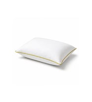 Biyeli Yastık 50x70 cm 900 gr Boncuk Silikon Elyaf Dolgulu Hardal