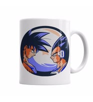 Goku & Vegeta Kupa Bardak Porselen