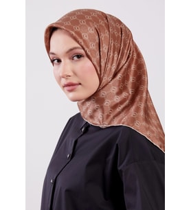 Levidor Kristal Eşarp D6 Karamel