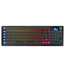 Corsair VANGUARD AIR 99 WIRELESS OPX Low Profile Switch 8K Hz RGB Kablosuz İngilizce Mekanik Gaming Klavye (CH-91HA01B-UK)