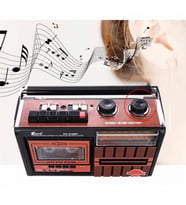 FEPE FP-319BT Bluetooth + USB + SD + FM Radyo Kaset Çalar