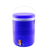 TOROS 20LT YUVARLAK TERMOS MAVİ PLASTİK MUSLUKLU - TAŞIMA KULPLU BRKT-504217 (5690)