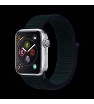 E2M APPLE WATCH 38-40MM KRD-03 HASIR PETROL MAVİSİ