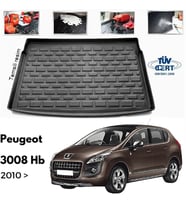 Peugeot 3008 Bagaj Havuzu Paspası 2010-2015