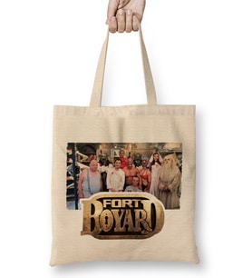 Retro Fort Boyard Cast Bez Çanta Uzun Saplı