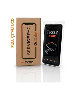 Tkgz - Oppo Reno 4 LİTE Uyumlu A Kalite TFT Lcd Ekran Dokunmatik Full Çıtalı