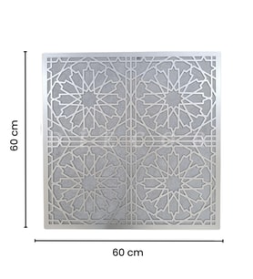 Led Döşenebilir Asma Tavan Uyumlu 60*60 Tavan Paneli (Gümüş)
