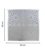 Led Döşenebilir Asma Tavan Uyumlu 60*60 Tavan Paneli (Gümüş)