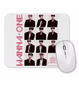 Wanna One Energetic Pink Version Mouse Pad