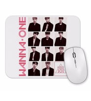 Wanna One Energetic Pink Version Mouse Pad