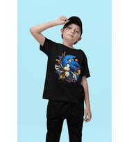 Sonic Baskılı Unisex Oyun Çocuk Tişört (1-12 Yaş)