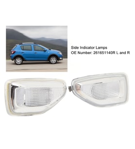 Dacia Logan/Sandero Çamurluk Sinyali Sol 2013- (Oem No:  261651140R)