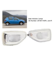 Dacia Logan/Sandero Çamurluk Sinyali Sol 2013- (Oem No:  261651140R)