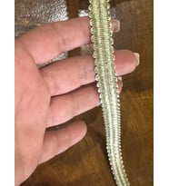 EN 1 CM SATEN DOKUMA ŞERİT DİKİŞ GİYİM AKSESUARI 1 METRE (Haki)