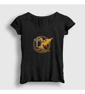 Presmono Kadın Siyah 77 World Tour Black Sabbath T-Shirt 374398tt