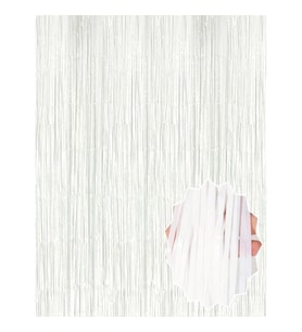 Mey İthalat® Soft Beyaz Renk Duvar ve Kapı Perdesi İthal 100x200 cm