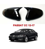 Drs Tuning Passat Uyumlu CC Batman Yarasa Ayna Kapağı (Parlak Siyah)