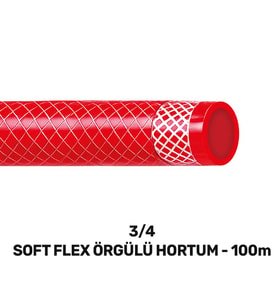SGS4343 3/4 SOFTFLEX ÖRGÜLÜ HORTUM 100 METRE