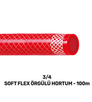 SGS4343 3/4 SOFTFLEX ÖRGÜLÜ HORTUM 100 METRE