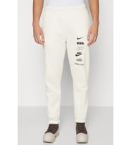 Nike Sportswear Club Fleece Stack Logo Pant Erkek Eşofman Altı Kırık Beyaz