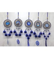 Periboia Metal Nazar Boncuğu Çan Model 9 (Çok Renkli)