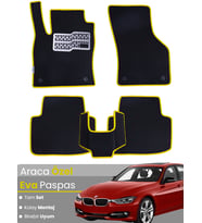 BMW 3 SERİSİ F30 SEDAN (2012-2019) Uyumlu EVA Paspas Tam Set–Araca Özel,Su Geçirmez