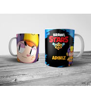 Pixxa  Brawl Stars BEA Kişiye Özel İsimli Kupa Bardak