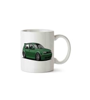 Golf Mk4 3 Porselen Kupa Bardak