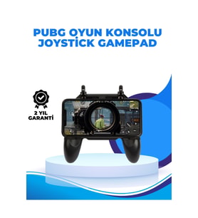 Joystickli ve Tetikleyicili PUBG Mobile Gamepad Oyun Kontrolcüsü