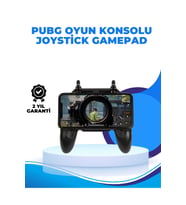 Joystickli ve Tetikleyicili PUBG Mobile Gamepad Oyun Kontrolcüsü