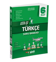 GİZLİ YAYINLARI 6.SINIF USTA İŞİ TÜRKÇE SORU BANKASI