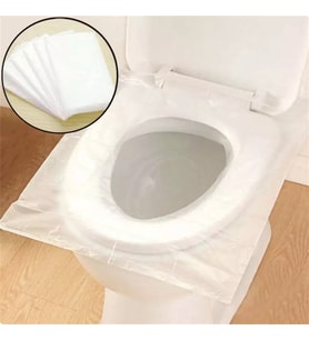 Hijyenik Tek Kullanımlık Klozet Kapağı Poşeti 50 Adet POŞETLİ
