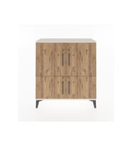 Arges Şifonyer 3 Raflı 4 Kapaklı 88x30x96 Aytaşı-Çam