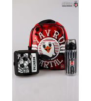 LİSANSLI BEŞİKTAŞ "YAVRU KARTAL" TEK BÖLMELİ KÜÇÜK BOY 32 CM ANAOKUL ÇANTASI,BESLENME KABI VE 500 ML TRITAN MATARA SETİ (01)