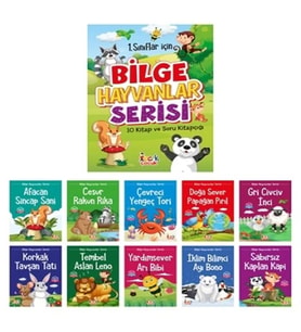Bilge Hayvanlar Serisi (10 Kitap+Soru Kitapçığı)