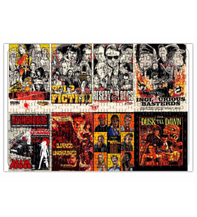 Tarantino Filmleri Puzzle 240 Parça Yapboz
